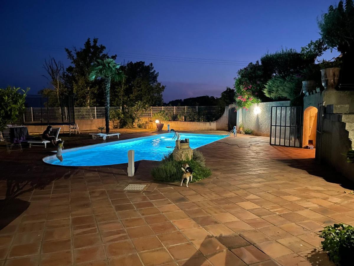 Villa Lazuel, Piscine Privative Chauffee, Vue Panoramique Et Jardin Clos โอเบอนา ภายนอก รูปภาพ