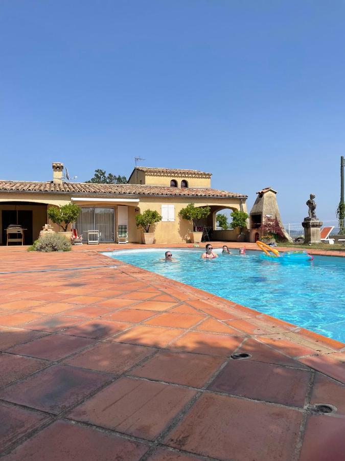 Villa Lazuel, Piscine Privative Chauffee, Vue Panoramique Et Jardin Clos โอเบอนา ภายนอก รูปภาพ